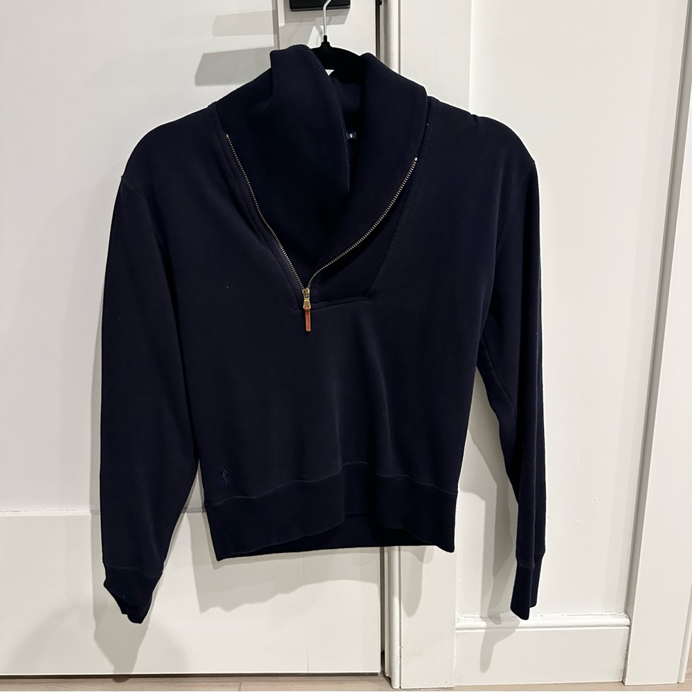 Ralph Lauren Dark Blue Cowl Neck Sweater
